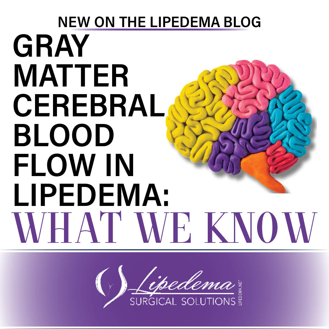 Gray Matter Cerebral Blood Flow in Lipedema What We Know So Far