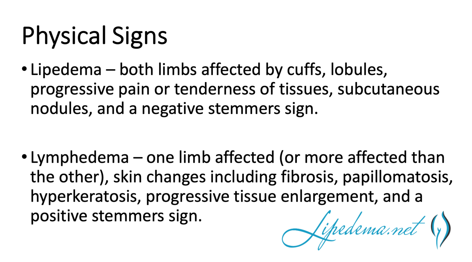Differences Between Lymphedema and Lipedema